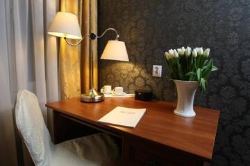 Фото номера Двухместный номер с 1 кроватью или 2 отдельными кроватями Отель Hotel Imperium г. Хелмжа 10